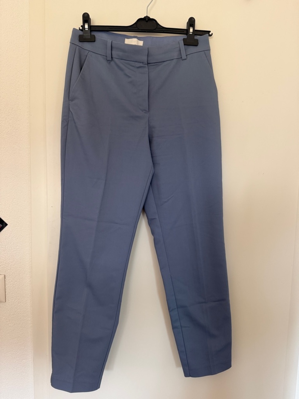 Bundle of 2 Ankle Pants. Zara Yellow (M) & H&M ice blue ankle (6) - Picture 5 of 8